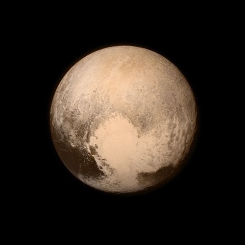 Snímka Pluta zo sondy New Horizons.