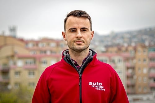 Juraj Hrivnák, motoristický novinár, Auto motor a šport