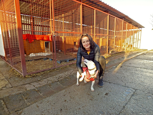 Daniela Dzurňáková s Oliverom, ktorému už našli nového gazdu.