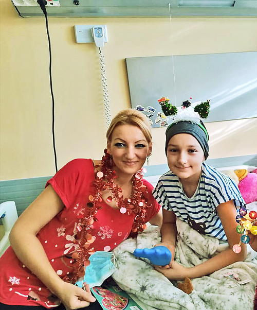Aj cez Vianoce bola s maminou Alenou v nemocnici.