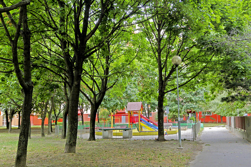 Do tohto parku na Černyševského ulici sa ženy s deťmi báli vojsť.
