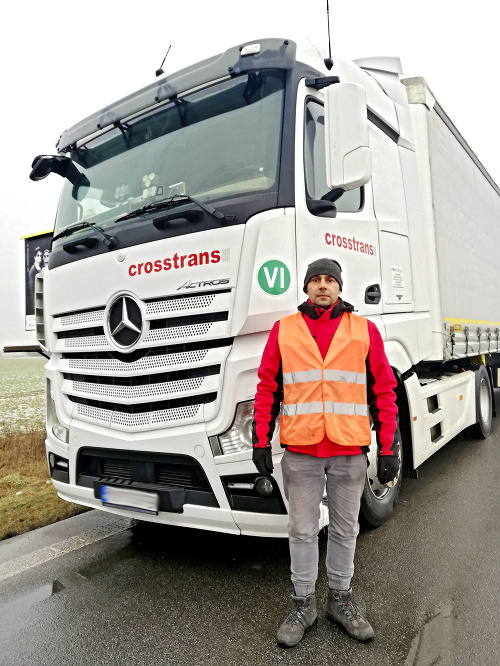 Radoslav Maník (39), Prešov, kamionista s 5-ročnou praxou