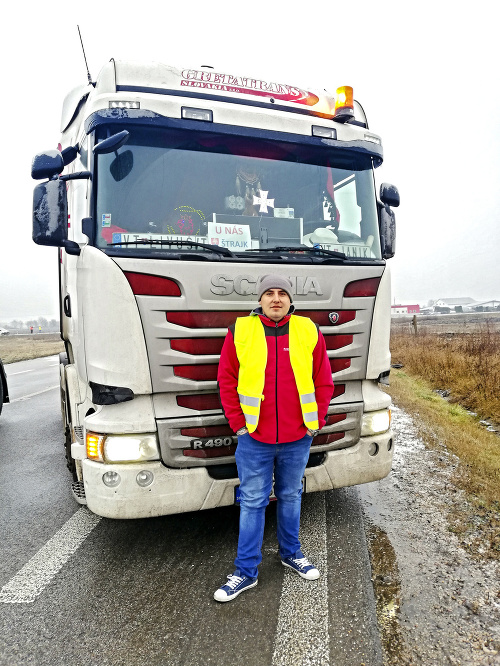 Ján Tomeček (24), Sečovská Polianka, kamionista s 2-ročnou praxou