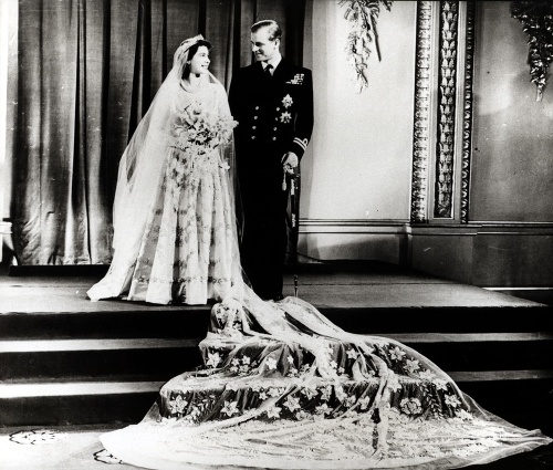 Kráľovná Alžbeta II. a princ Phillip