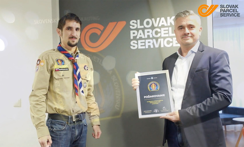 Slovenskí skauti sa spojili so Slovak Parcel Service