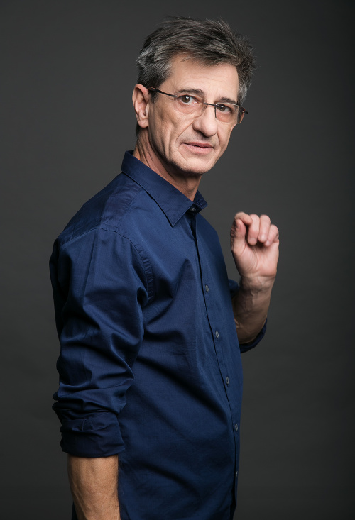 Miroslav Noga (58), herec.