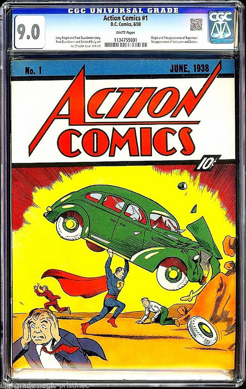 Action Comics #1: 3 mil. eur