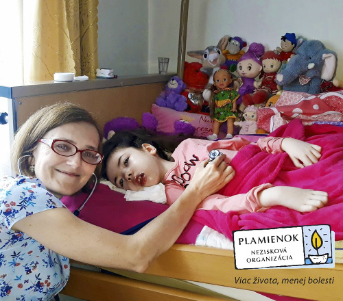 Doktorka Jasenková: V hospici Plamienok pomáhajú rodinám s nevyliečiteľne chorými deťmi.