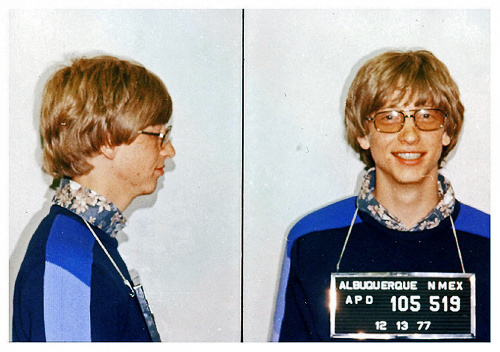 Bill Gates zatknutý za rýchlu jazdu
