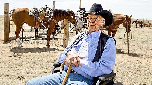 Celý život zasvätil svojmu ranču v Colorade.Tu nafotili aj slávne fotky do reklamy. 