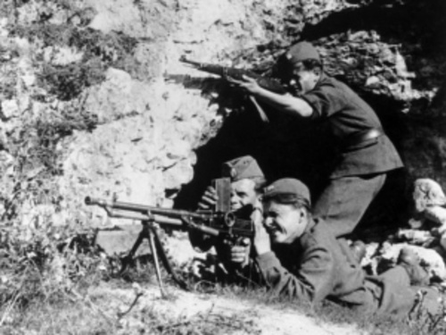 Ľahký guľomet, ktorý zastavil Nemcov pri Čremošnom