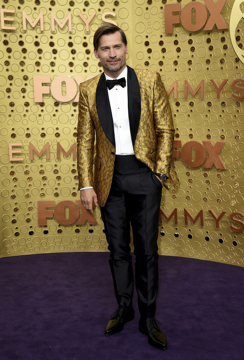 Herec Nikolaj Coster-Waldau na 71. ročníku udeľovania televíznych cien Primetime Emmy.