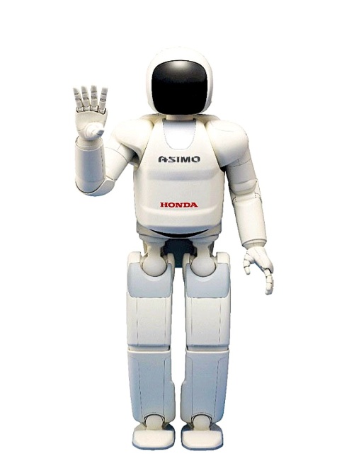 SÚ RÔZNE: Asimo slávny robot spoločnosti Honda.