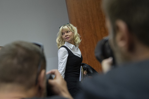 Bývalá generálna riaditeľka Markízy Zuzana Ťapáková vypovedala na súde.