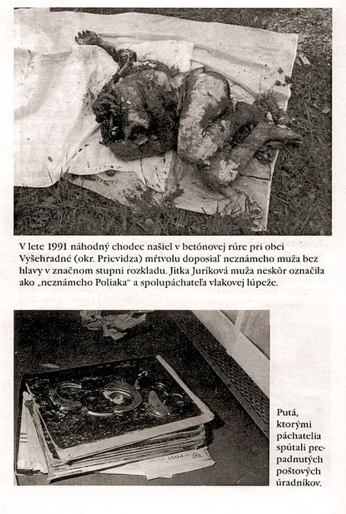 V roku 1991 našli telo bez hlavy, ktoré patrilo Jozefovi Juríkovi. 