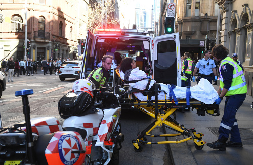 Útok sa odohral v centre Sydney.