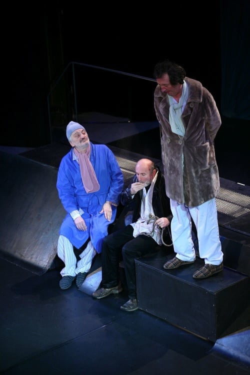 S Lasicom a Polívkom: Okrem divadla Astorka hrá Šimun aj v Štúdiu L+S v predstavení Mínus dvaja.