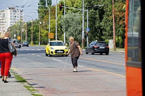 Mimo priechodu v priebehu krátkeho času prechádzali ľudia s deťmi, o barlách, niektorí doslova prebiehali cestu.