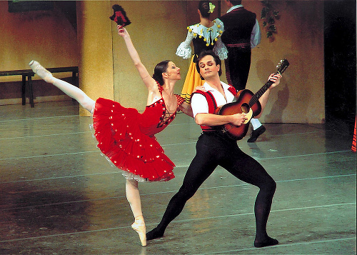 DON QUIJOTE: V známom balete tancoval s Nikoletou Stehlíkovou.