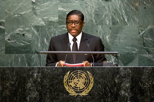 Mangue je viceprezidentom Rovníkovej Guiney.