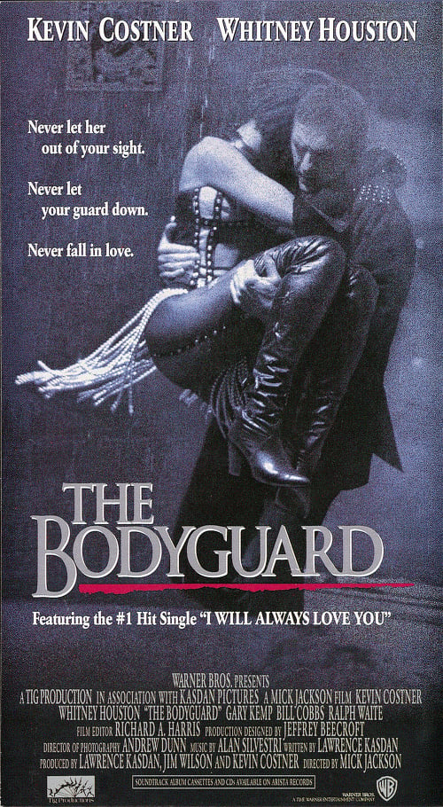 Oficiálny plagát k filmu The Bodyguard. 