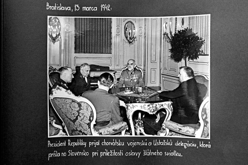 VOJNOVÝ ŠTÁT: V paláci úradoval prezident Tiso. 