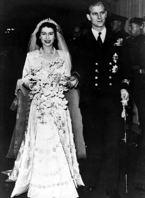 Veľkolepá svadba: Alžbeta si brala princa Philipa 20. novembra 1947.