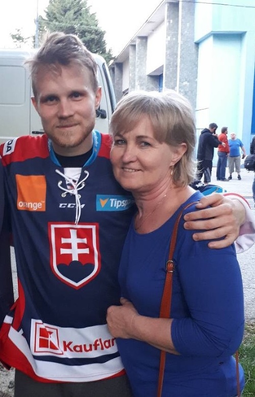 Michal Krištof (25) a mama Erika (58)