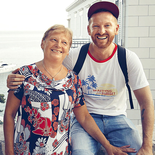 Miro Jaroš (41) a mama Štefánia(64)