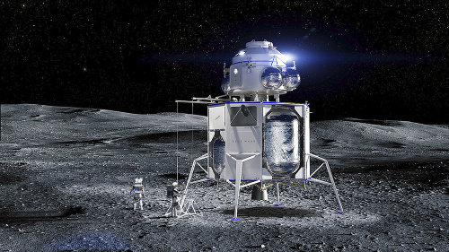 V roku 2024 má na Mesiac letieť modul Blue Moon.