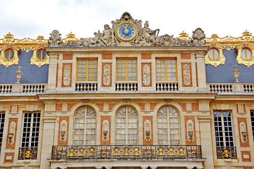 Balkón Márie Antoinetty vo Versailles