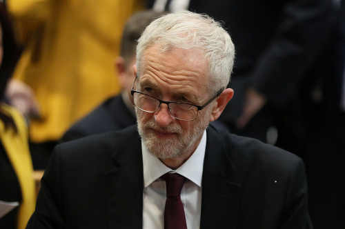 Líder britských opozičných labouristov Jeremy Corbyn