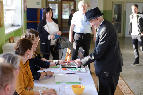 100-ročný Jozef Nétry sa zúčastnil takmer na všetkých voľbách.