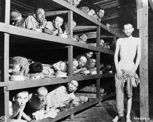 V Eichamannových koncentračných táboroch zomrelo 6 miliónov európskych Židov a ďalších obetí.