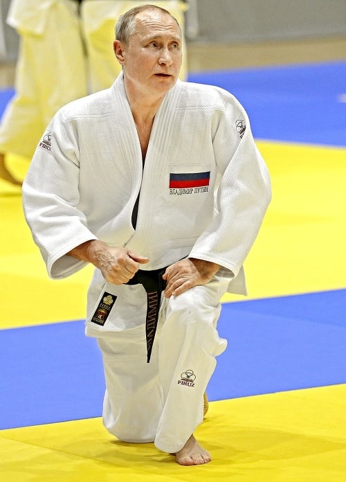 Mladý džudista: Putin sa športu venoval už v škole.