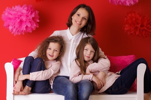Edita má s Andrejom dcérky Aničku (vpravo) a Ninku.
