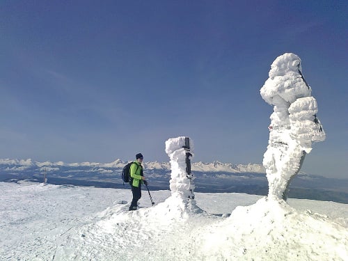 Obľúbený: Vrch s nádhernou panorámou milujú nielen turisti, ale aj skialpinisti.