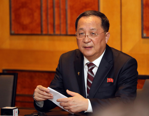 Minister zahraničných vecí KĽDR Ri Jong-ho