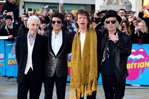 Rockeri z Rolling Stones.