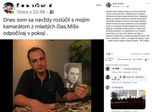 O smrti Michala Mistríka informovali na sociálnej sieti jeho kamaráti.
