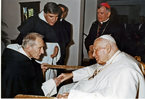 Stretnutie  s pápežom  Jánom Pavlom II.  bolo pre Gaburu  splneným  snom.