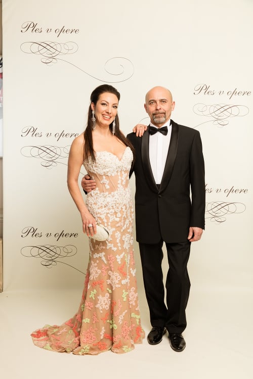 Speváčka Katarína Hasprová a jej partner Ivan Béla Vojtek
