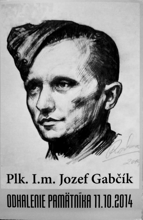 Generálmajor enerálmajor Jozef Gabčík. Bol účastníkom atentátu na nacistického tyrana Reinharda Heydricha. 
