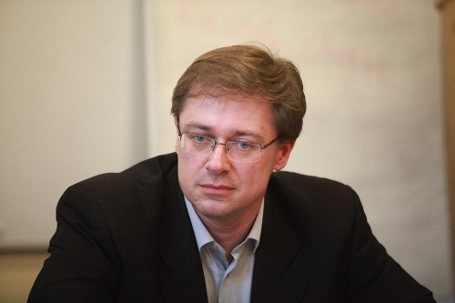 Michal Vašečka, sociológ.