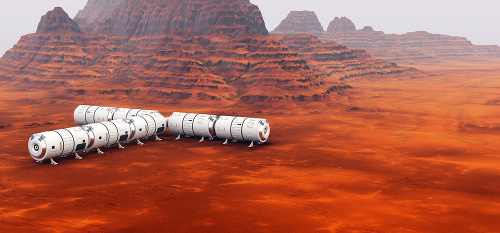 MARS: Zatiaľ sa ako najviac pravdepodobná možnosť javí kolonizácia Marsu.
