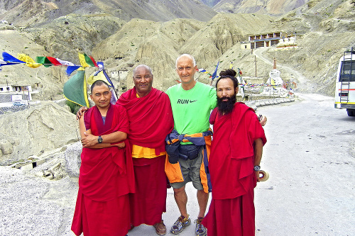 S budhistickými mníchmi: Príjemné stretnutie v Sikkime.