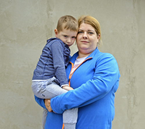 Denisa (32) so synom Nicolasom (5), Radzovce