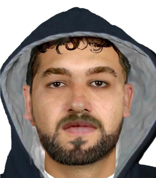 Česká polícia zverejnila identikit muža.
