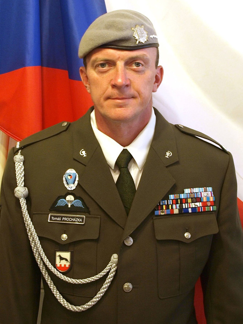 Zosnulý vojak Tomáš Procházka