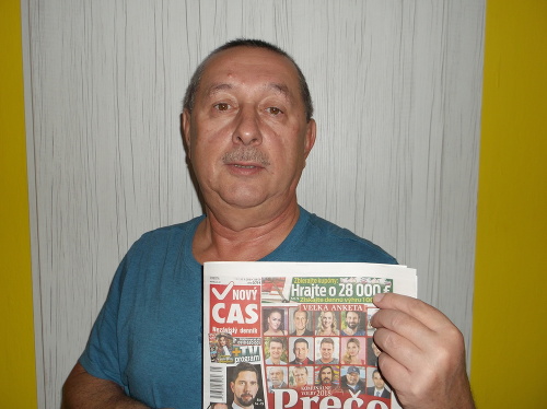 Ivo Pagáč (58)  z výhry poteší manželku.